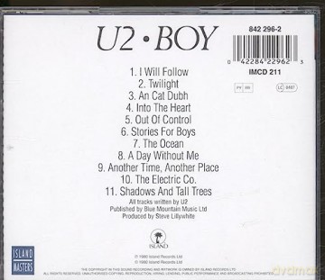 U2: Boy [CD]