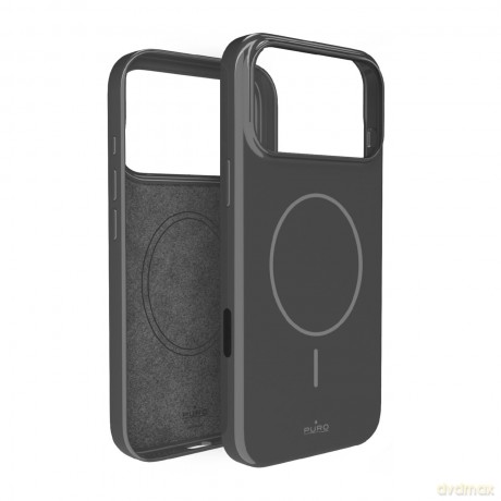 Etui ochronne Puro Pulse na iPhone 17 Pro Max poliwęglanowe - szare