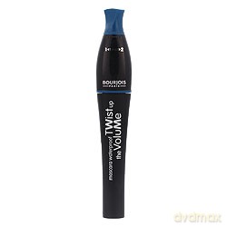 Bourjois Mascara Twist Up The Volume Wodoodporny, Wydłużający i pogrubiający tusz do rzęs8 ml - 21 Black Czarny [KOSMETYKI]