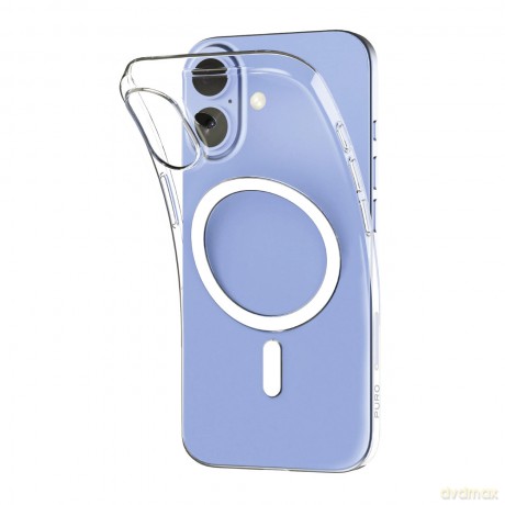 Etui Puro 0.3 MAG Ultra-Slim TPU kompatybilne z MagSafe na iPhone 17 - przezroczyste