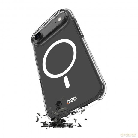 Etui Puro Impact Clear D3O TPU+PC kompatybilne z MagSafe na iPhone 17 Air - przezroczyste