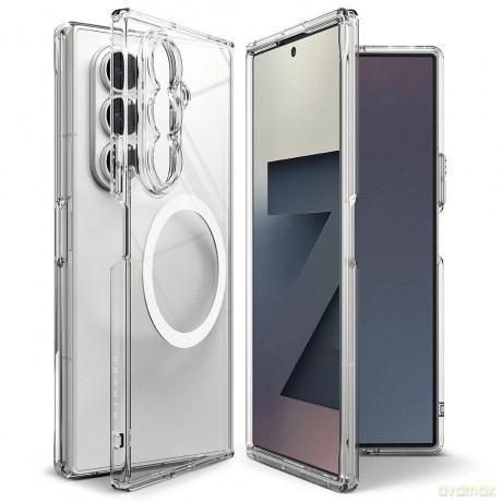 Etui Ringke Fusion Magnetic MagSafe na Samsung Galaxy Z Fold 7 - przezeoczyste