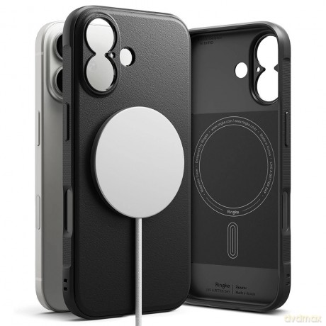 Etui Ringke Onyx Magnetic MagSafe na iPhone 17 - czarne