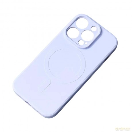 Etui Silicone Case z MagSafe na Samsung Galaxy S25 Edge - jasnoniebieskie