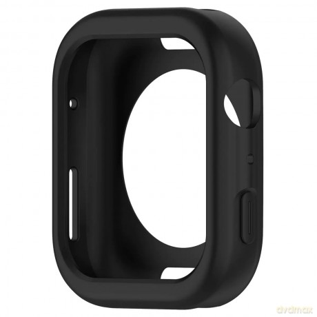 Etui Silicone Watch Case na Apple Watch 44 mm (Series 4/5/6/SE) - czarne
