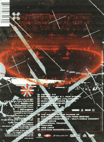 U2: Elevation 2001 Tour Live At Boston [2DVD]