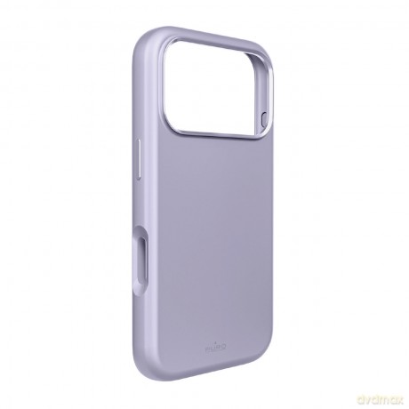 Etui silikonowe Pure Icon Mag Pro Liquid Silicone na iPhone 17 Pro Max kompatybilne z MagSafe, z ochroną aparatu i aluminiowymi przyciskami - różowe