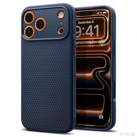 Etui Spigen Liquid Air na iPhone 17 Pro - niebieskie