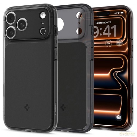Etui Spigen Ultra Hybrid "T" MagSafe na iPhone 17 Pro Max - czarny mat