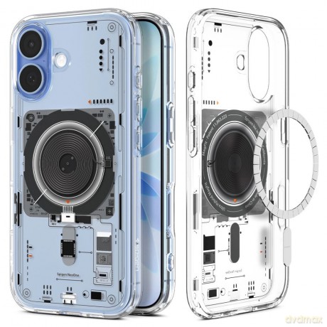 Etui Spigen Ultra Hybrid MagSafe na iPhone 17 Neo One - przezroczyste