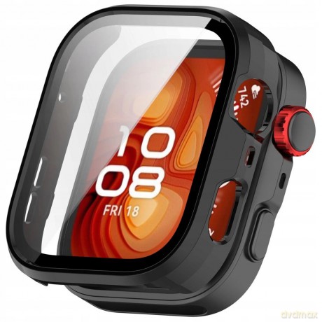 Etui Tech-Protect Defense na Huawei Watch Fit 4 Pro - czarne