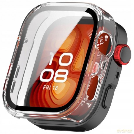 Etui Tech-Protect Defense na Huawei Watch Fit 4 Pro - przezroczyste