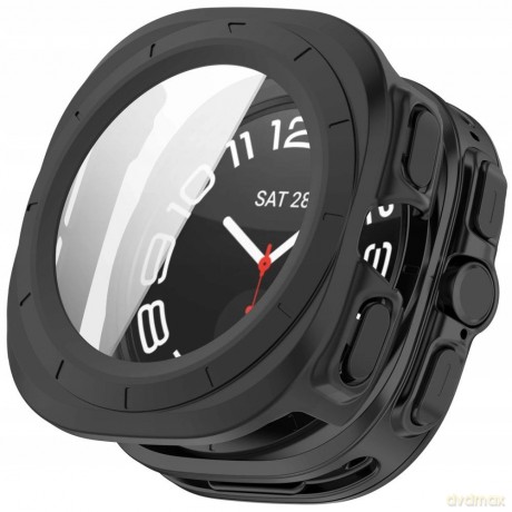 Etui Tech-Protect Defense na Samsung Galaxy Watch Ultra 47 mm - czarne