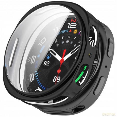 Etui Tech-Protect Defensena Samsung Galaxy Watch 8 44 mm - czarne