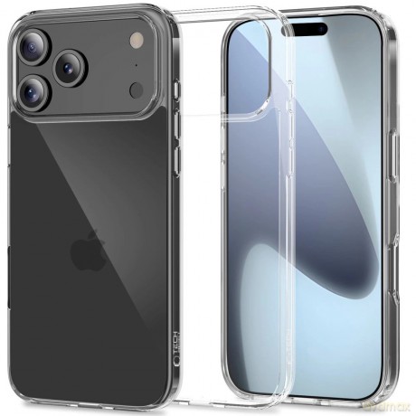 Etui Tech-Protect FlexAir Hybrid na iPhone 17 Pro Max - przezroczyste