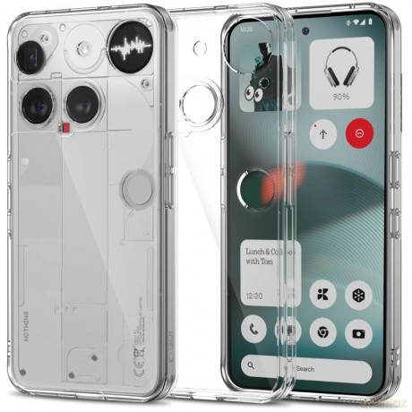 Etui Tech-Protect FlexAir Hybrid na Nothing Phone 3 - przezroczyste
