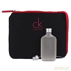 Calvin Klein ck one Zestaw - woda toaletowa 100 ml spray + etui na tablet [PERFUMY]