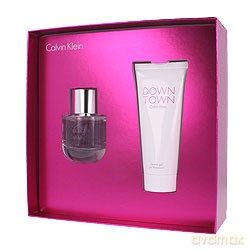 Calvin Klein Downtown Zestaw - woda perfumowana 50 ml spray + żel pod prysznic 100 ml [PERFUMY]
