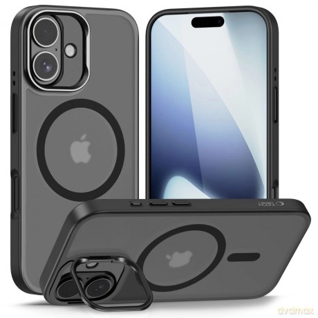 Etui Tech-Protect MagStand MagSafe na iPhone 17 - czarny mat