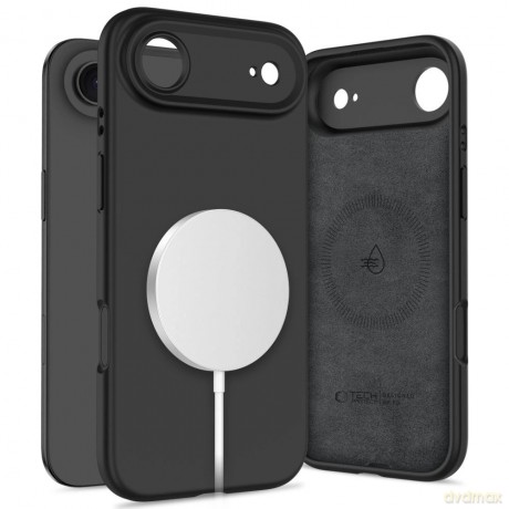 Etui Tech-Protect Silicone MagSafe na iPhone 17 Air - czarne