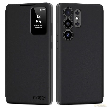 Etui Tech-Protect Smart Wallet na Samsung Galaxy S25 Ultra - czarny mat