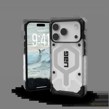 Etui UAG Pathfinder Clear MagSafe na iPhone 17 Pro - biało-szare