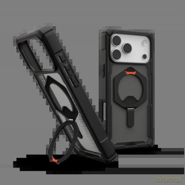 Etui UAG Plasma XTE MagSafe na iPhone 17 Pro Max - czarno-pomarańczowe