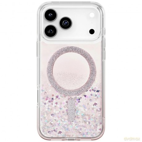 Etui UNIQ Coehl Solea na iPhone 17 Pro Max Magnetic Charging - różowe