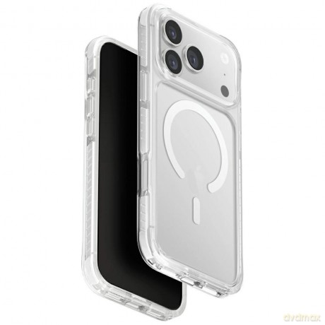 Etui UNIQ Combat Magclick Charging do iPhone 17 Pro Max - białe