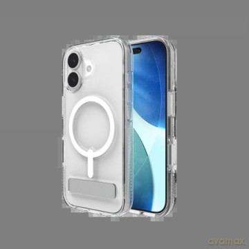 Etui ZAGG Crystal Palace Snap KS MagSafe z podstawką na iPhone 17 - przezroczyste