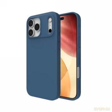 Etui ZAGG Manhattan Snap MagSafe na iPhone 17 Pro Max - niebieskie