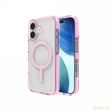 Etui ZAGG Santa Cruz Snap MagSafe na iPhone 17 - przezroczysto-różowe
