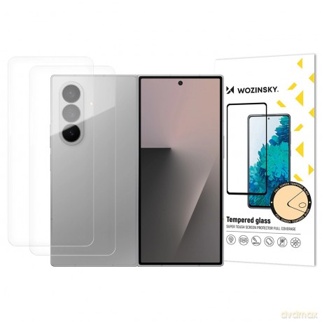 Folia ochronna Wozinsky TPU typu full body na Samsung Galaxy Z Fold 7, zestaw 2 sztuk