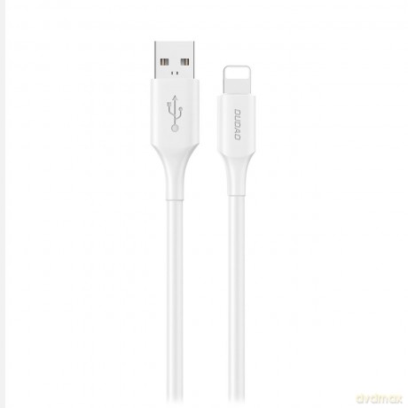 Kabel Dudao L2sL USB-A - Lightning 6A 1,2m - biały
