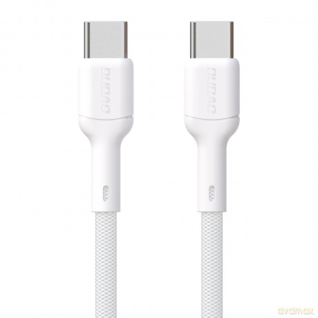 Kabel Dudao L9C 65W USB-C - USB-C 1m - biały