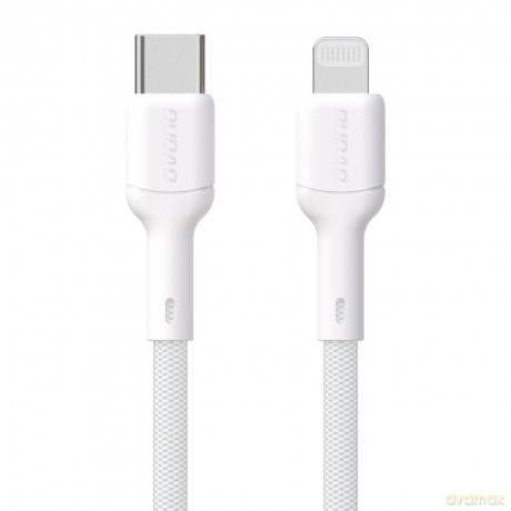 Kabel Dudao L9X 30W USB-C - Lightning 1m - biały
