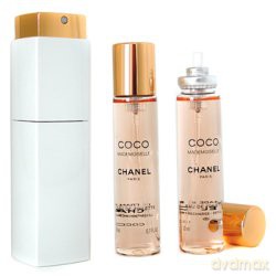 Chanel Coco Mademoiselle Woda perfumowana 20 ml spray + woda perfumowana 2 x 20 ml spray - Refill wkład uzupełniający [PERFUMY]