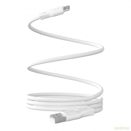 Kabel Puro Magnetic 10W magnetyczny USB-A - USB-C 1m - biały