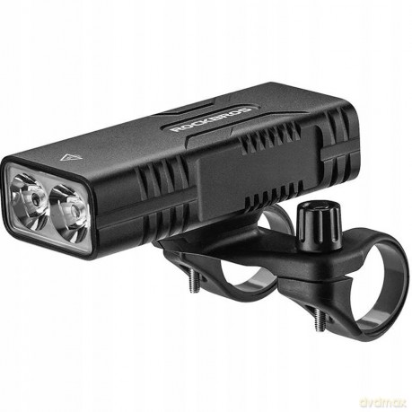 Lampka rowerowa Rockbros 24310002001 850 lm z funkcją powerbanku + kabel USB-C - USB-A - czarna