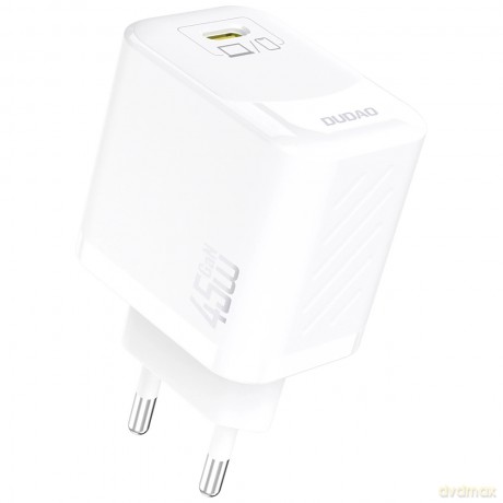 Ładowarka sieciowa Dudao A28 45W GaN USB-C - biała