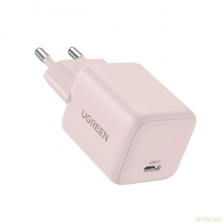 Ładowarka sieciowa Ugreen X512 20W GaN 1x USB-C - różowa