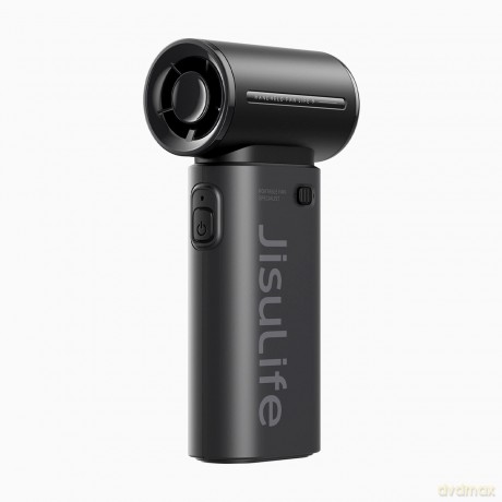 Mini dmuchawa Jisulife Handheld Fan Life9 3600mAh przenośny wiatraczek wentylator USB - czarny