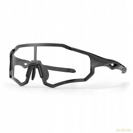 Okulary rowerowe Rockbros 10181 fotochromowe UV400 - czarne