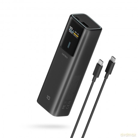 Powerbank Cuktech CKPB100PGLBL 150W 10000mAh USB-C USB-A - czarny