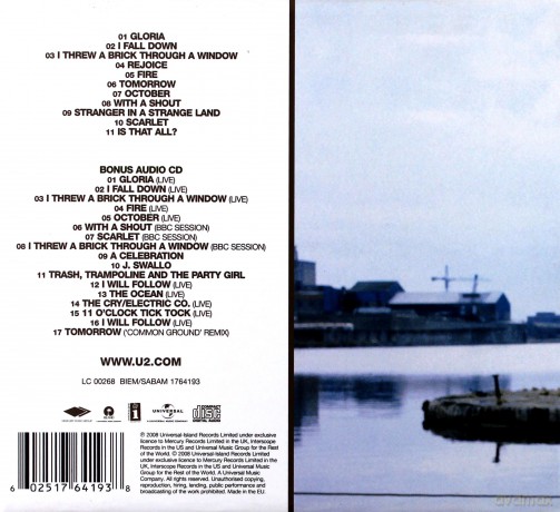 U2: October (Remastered De Luxe) [2CD]