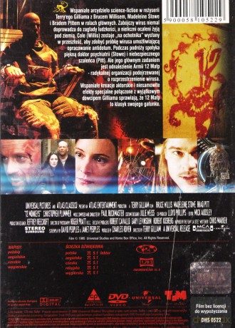 12 małp (polski lektor) [DVD]