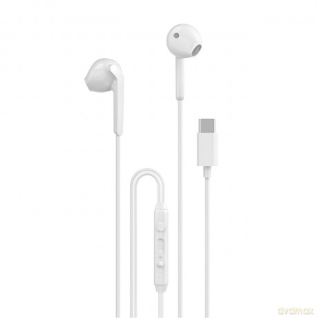 Słuchawki Dudao X3C douszne przewodowe USB-C 1.2m - białe