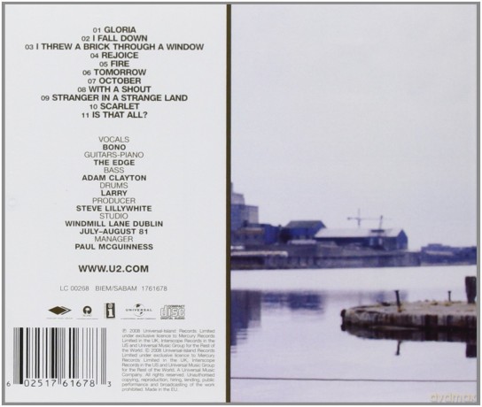 U2: October (Remastered) [CD]