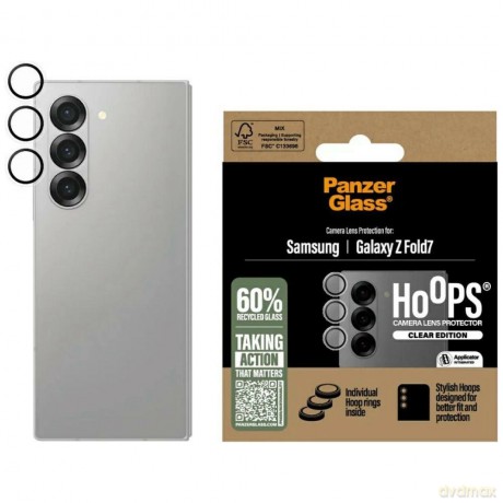 Szkło hartowane na obiektyw PanzerGlass Hoops do Samsung Galaxy Z Fold 7