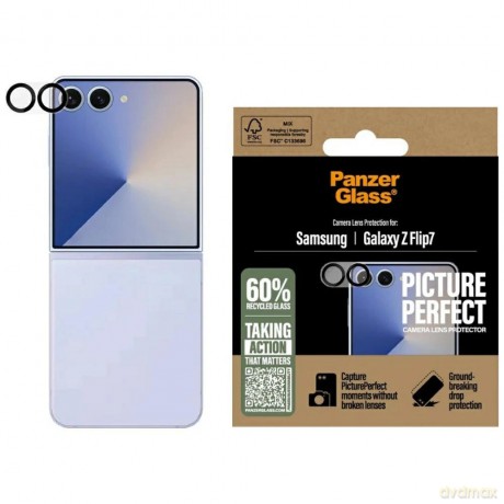 Szkło hartowane na obiektyw PanzerGlass PicturePerfect do Samsung Galaxy Z Flip7